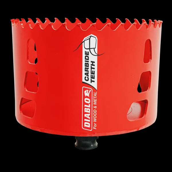 Diablo-4" Carbide Teeth Hole Saw for Wood and Metal