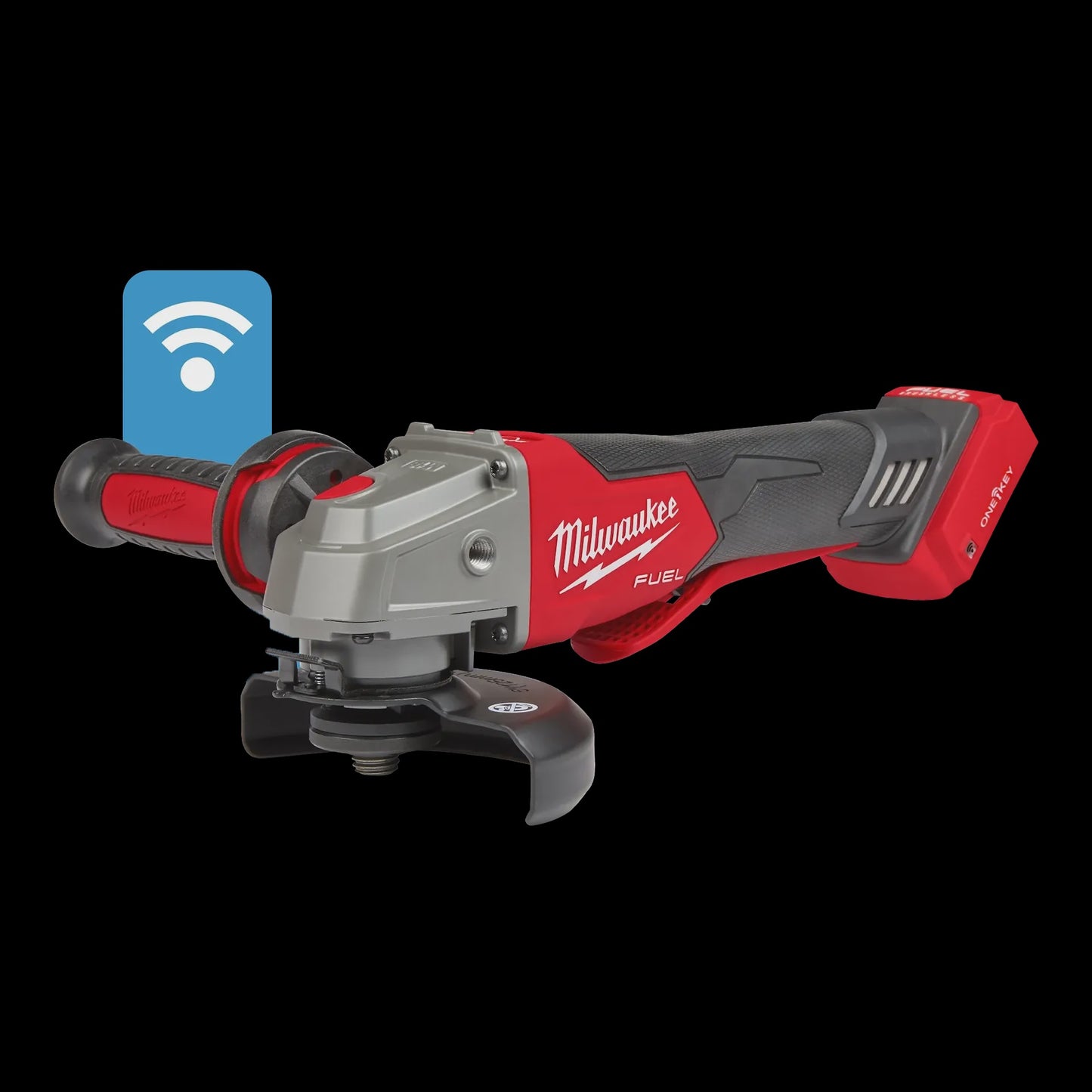 Milwaukee-M18 FUEL™ 4-1/2" / 5" Braking Grinder w/ ONE-KEY™ Paddle Switch, No Lock