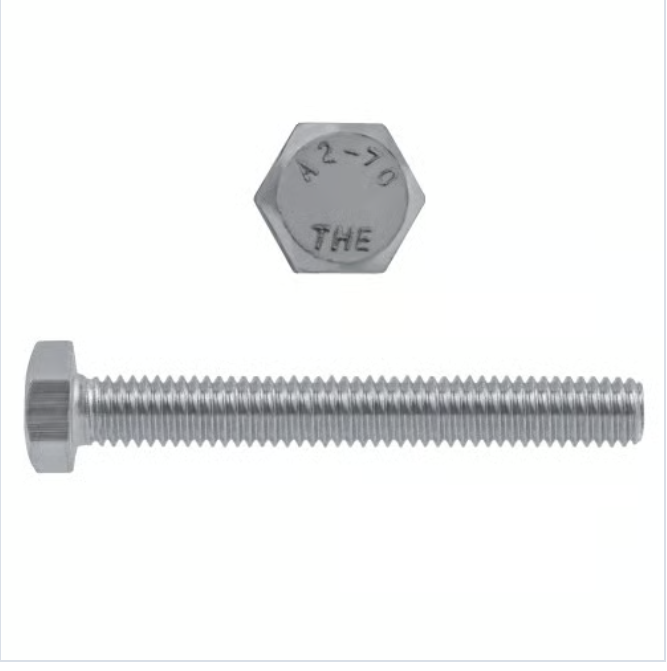 Hillman M10-1.50 x 70mm Hillman Metric Hex Hd Cap Scr 18.8 SS Coarse DIN933 FT 10 Pcs