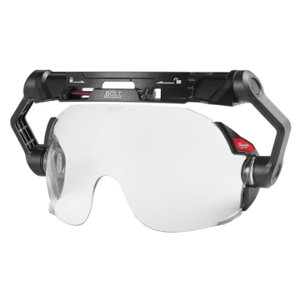 Milwaukee Tool BOLT Clear Dual Coat Lens Eye Visor