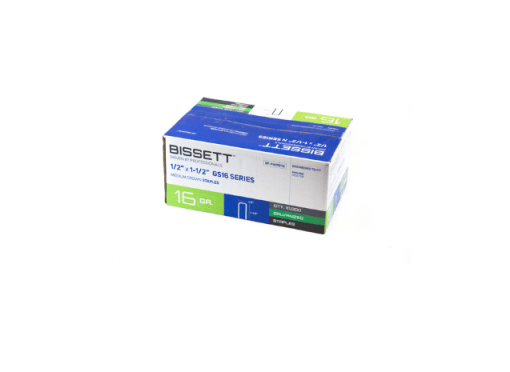 BF-PAS16112 Bissett 1/2X1-1/2" GS MED CRN STAP 10M