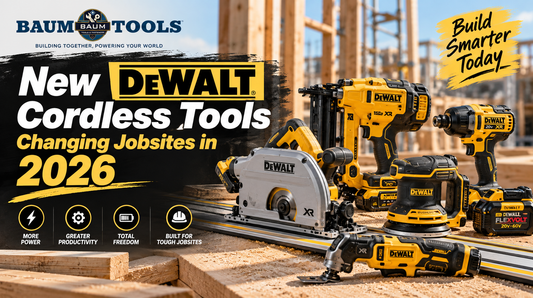 New DEWALT Cordless Tools Changing Jobsites in 2026