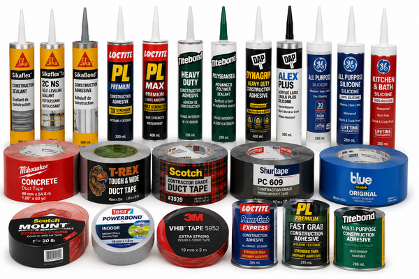 Tapes and Construction Adhesives