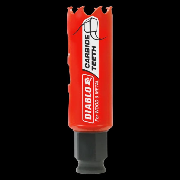 Diablo-1" Carbide Teeth Hole Saw for Wood and Metal