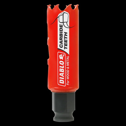 Diablo-1" Carbide Teeth Hole Saw for Wood and Metal
