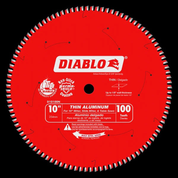 D10100N DB 10 X 100T THIN ALUMINUM