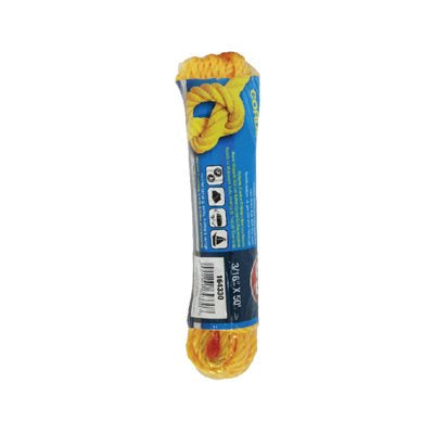 164331 Poly Twist Rope Yellow 3/16in x 100ft
