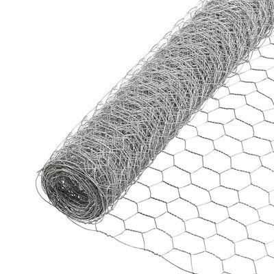 170004 Galvanized Chicken Wire 22ga 1in x48in x 150ft