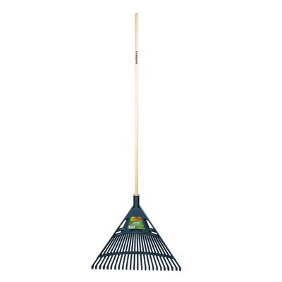 180051 Poly Rake 24in With Wood Handle