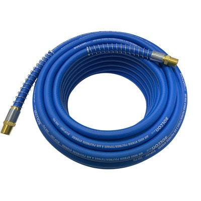 192808 Air Hose Hybrid Polymer With Spring Bend Restrictor 14in x 50ft