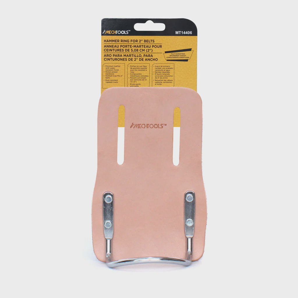 Hammer Ring for 2" Belts – Premium Water-Resistant Leather