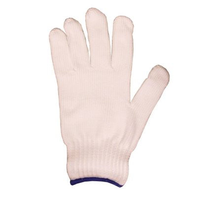 105556 1dz. Knitted Nylon Gloves White (L)