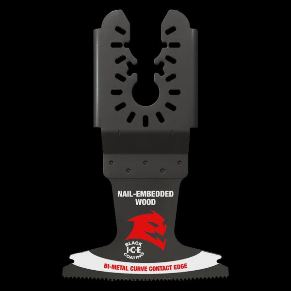 2-1/2" Demo Demon™ Universal Fit Bi-Metal Oscillating Blades for Nail-Embedded Wood (3-pk)