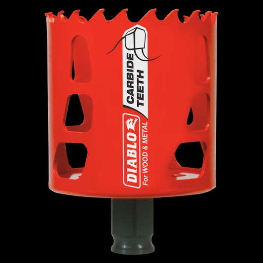Diablo-2-9/16" Carbide Teeth Hole Saw for Wood and Metal