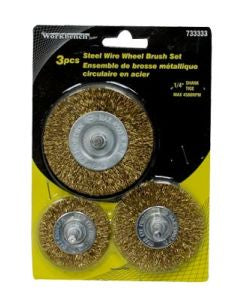 733335 5PC Wire Wheel Brushes Set