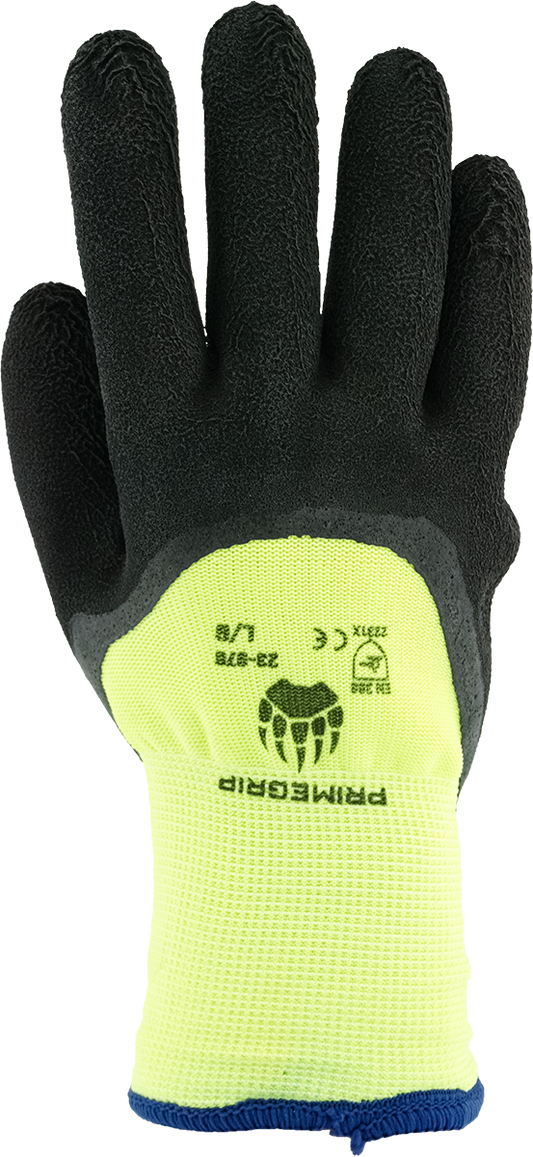 23-978M Freezemate 7G Polyester Latex Foam Gloves - Medium