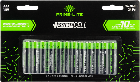 PRIMEGRIP 1.5V AAA Batteries - 24 Pack