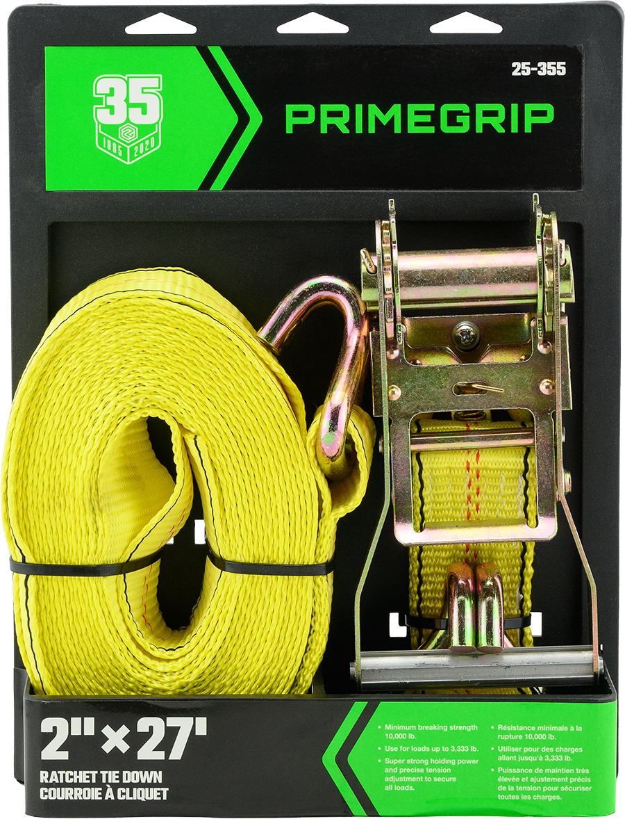 Primegrip 2" x 27' Ratchet Tie Down
