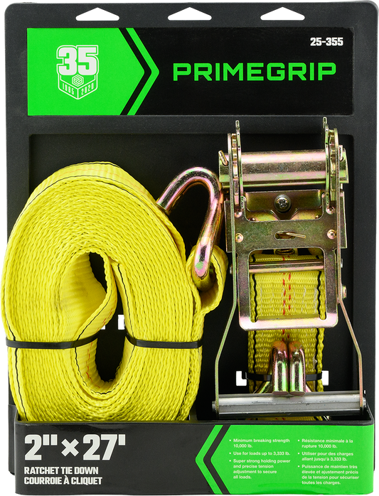 Primegrip 2" x 27' Ratchet Tie Down