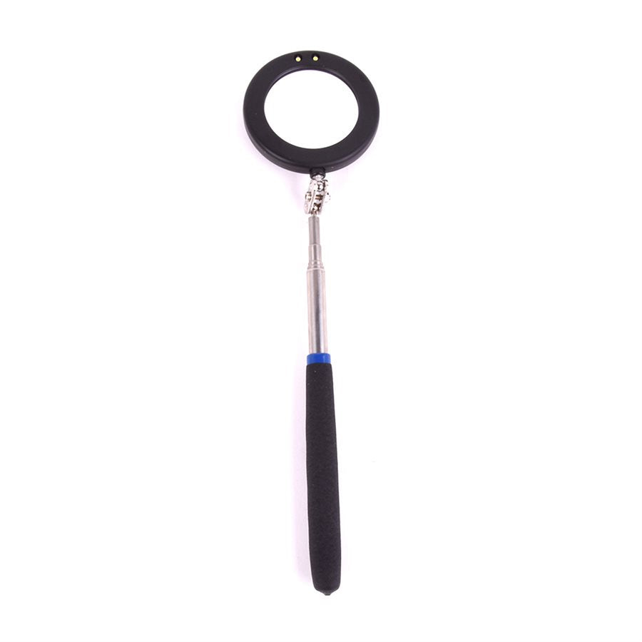 716118 3in Telescopic Inspection Mirror With LED