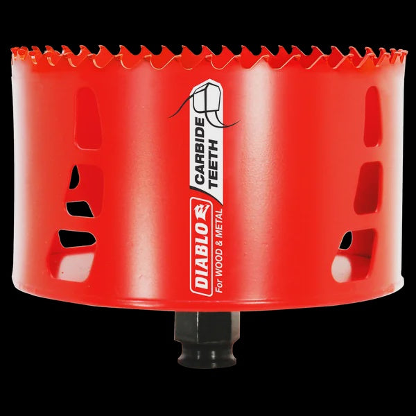 Diablo-4-1/2" Carbide Teeth Hole Saw for Wood and Metal