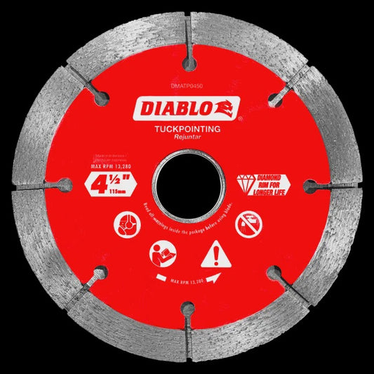 DMATP0450 4-1/2 in. Diamond Tuck Point Blade for Masonry