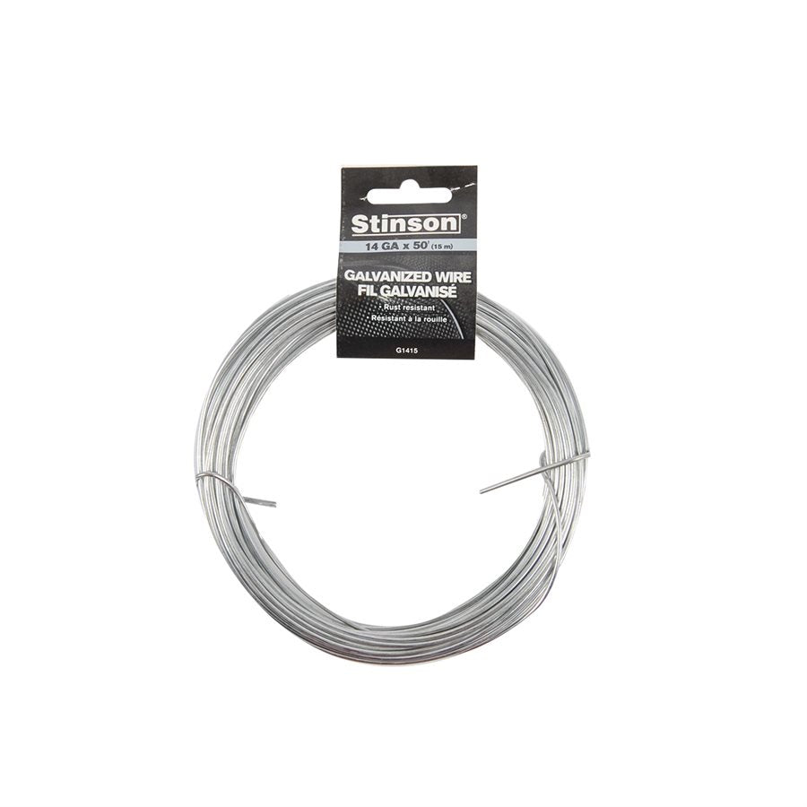 411415 Galvanized Tie Wire 14ga x 15m