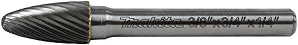 B-53045 3/8"X3/4"X1/4" CARBIDE BURR SF NF CUT 1/PK
