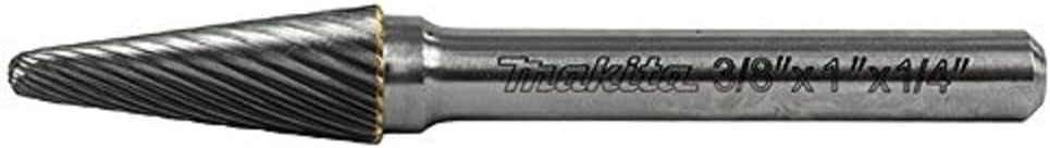 B-53073 3/8"X3/4"X1/4" CARBIDE BURR SL NF CUT 1/PK