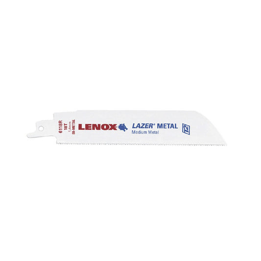 22765OSB6118R 6"x1" 18TPI LAZER Heavy Metal (1/16" - 1/4") Recip 50 pk