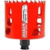 Diablo Carbide Teeth Hole Saw for Wood and Metal - Fits with Snap-Lock Plus Mandrel System, Tool-Free Plug Ejection - 3" Diameter, 2-3/8" Length - DHS3000CT