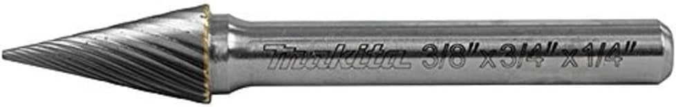 B-53104 3/8"X3/4"X1/4" CARBIDE BURR SM NF CUT 1/PK