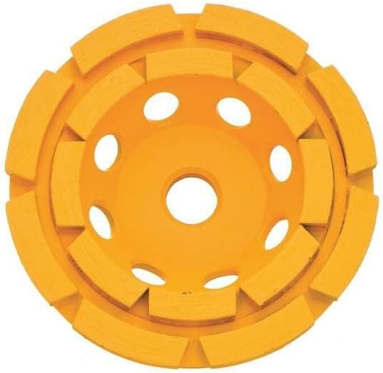 DW4772 DEWALT 4 In. Double Row Diamond Cup Grinding Wheel