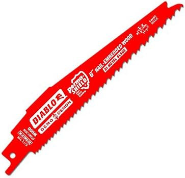 Freud DS0612BW200 50 pack Diablo 6" 6/12 TPI Wood Cutting Reciprocating Saw Blade