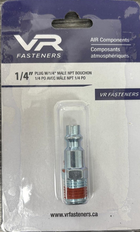 1/4" PLUG W/ 1/4" MALE NPT BOUCHON