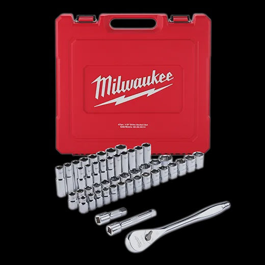 48-22-9410 1/2" DRV RATCHET & SOCKET SET - SAE