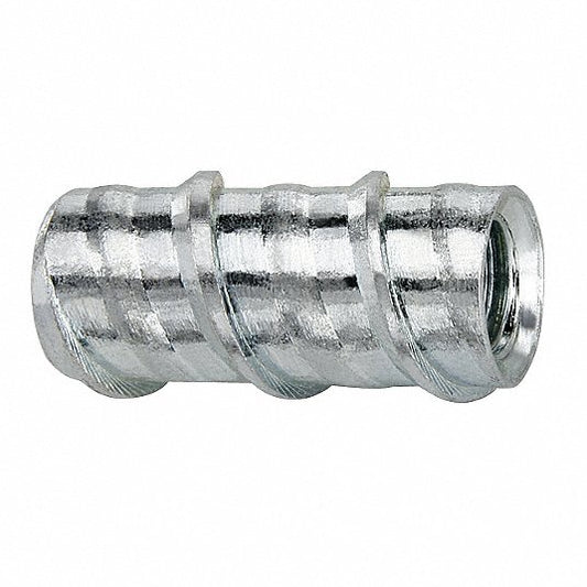 SELF LOCKING THREAD INSERT, HEAVY WALL, ¼"-20 INT THREAD, 11/16 IN OVERALL L, 100 PK
