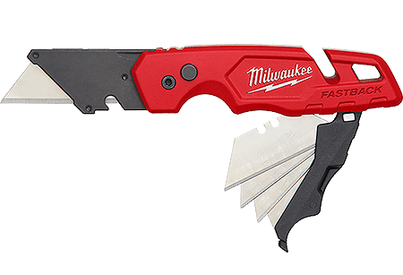 48-22-1502 FLIP UTILITY KNIFE W/STORAGE