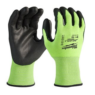 48-73-8923 CUT 2 HIGH VIS GLOVES - XL
