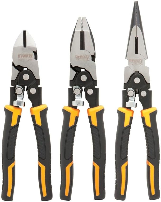 DEWALT DWHT70485 Compound Action Plier 3pk