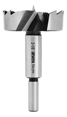 Irwin Marples Wood Drilling Forstner Bit, 2-1/8",