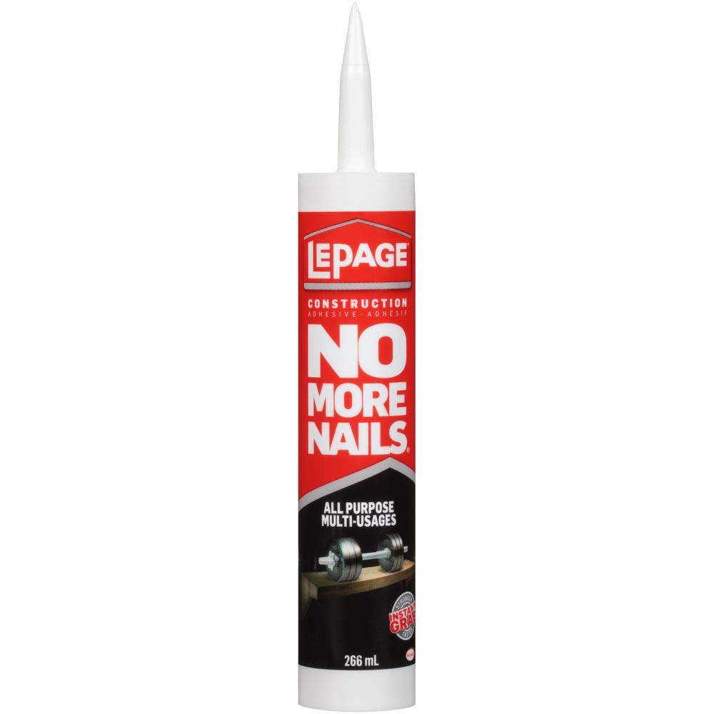 85002000 Adhesive All Purpose No More Nails 266ml Lepage