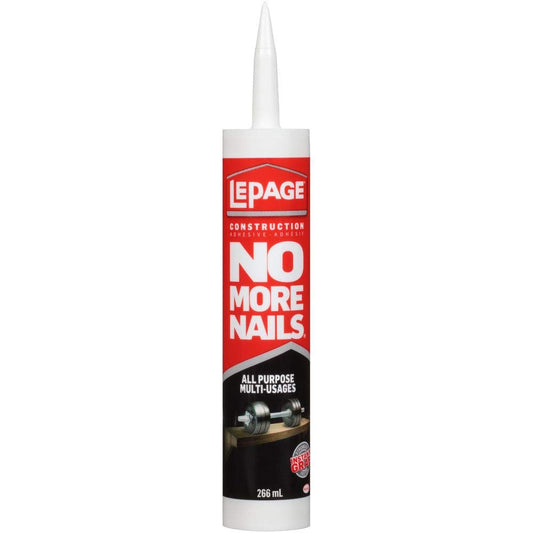 85002000 Adhesive All Purpose No More Nails 266ml Lepage