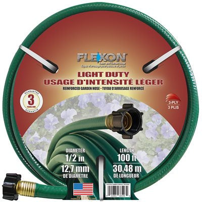 566596 Garden Hose 12in x 100ft Light Duty