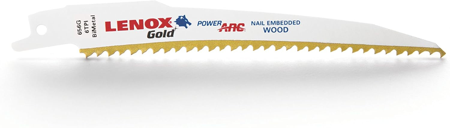 22750OSB656R 6"x3/4" 6TPI Bi-Metal Nail Embedded Wood Recip 50 pk