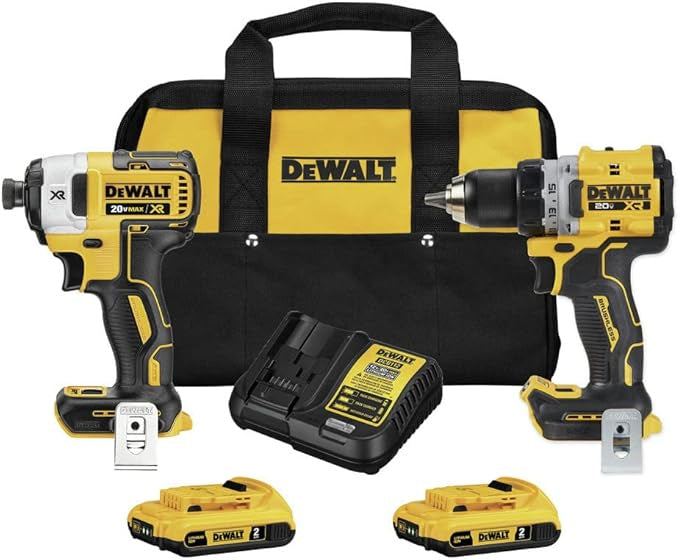 TO BE CANCEL 20V MAX XR Brushless Drill/Driver & Impact Driver Combo Kit, 2.0 Ah