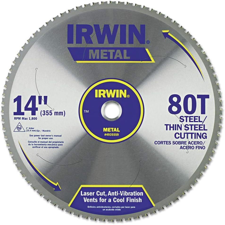 4935559 SAW BLADE 14" 80T MC FERROUS STEEL