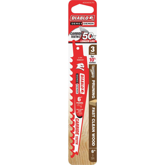DS0603CPC DB 6" TCT PRUNING + FAST