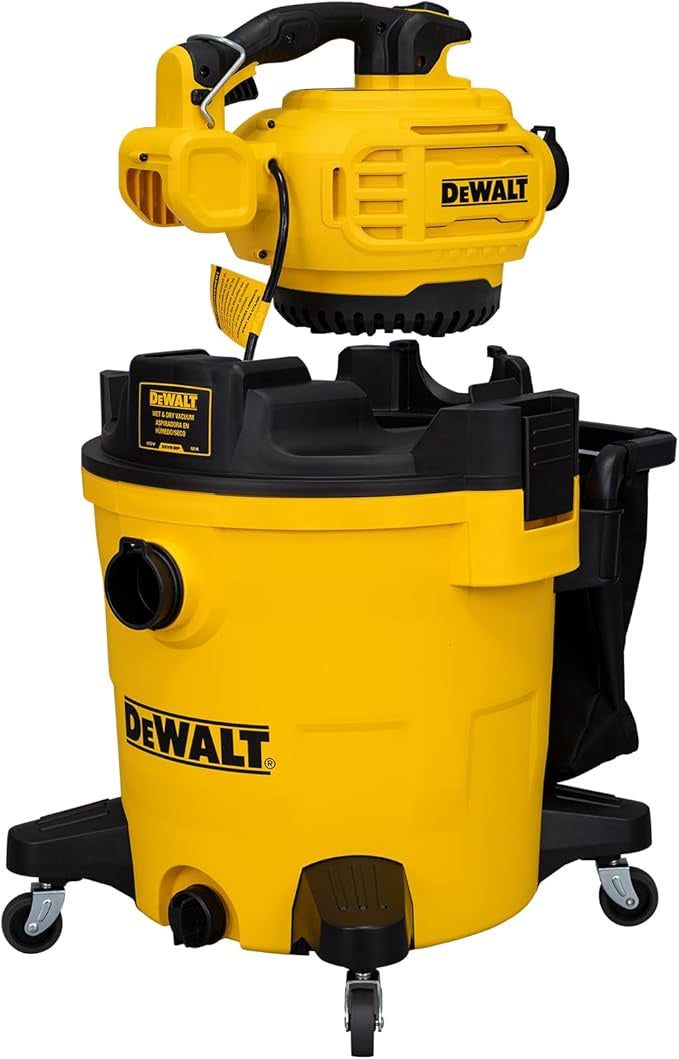 DEWALT 120 V - 12 GA - 5.5 HP Corded Portable Vacuum