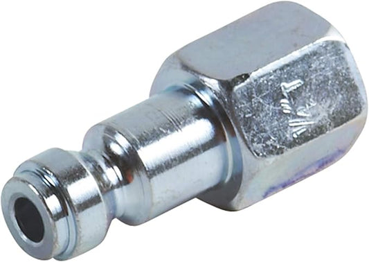 115141M 1/4" female Steel Plug